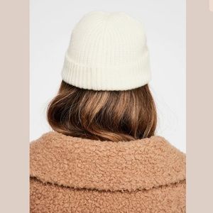 cashmere fisherman beanie